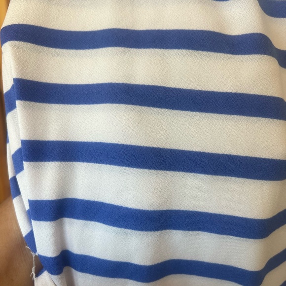 STELLA PARKER COLLECTION Striped Front Dress. Sz XL. - Picture 10 of 14